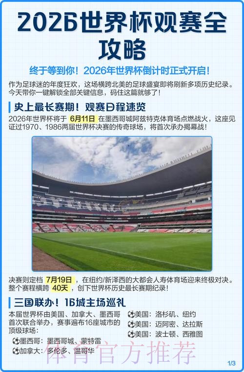 2026世界杯高清直播观看全攻略